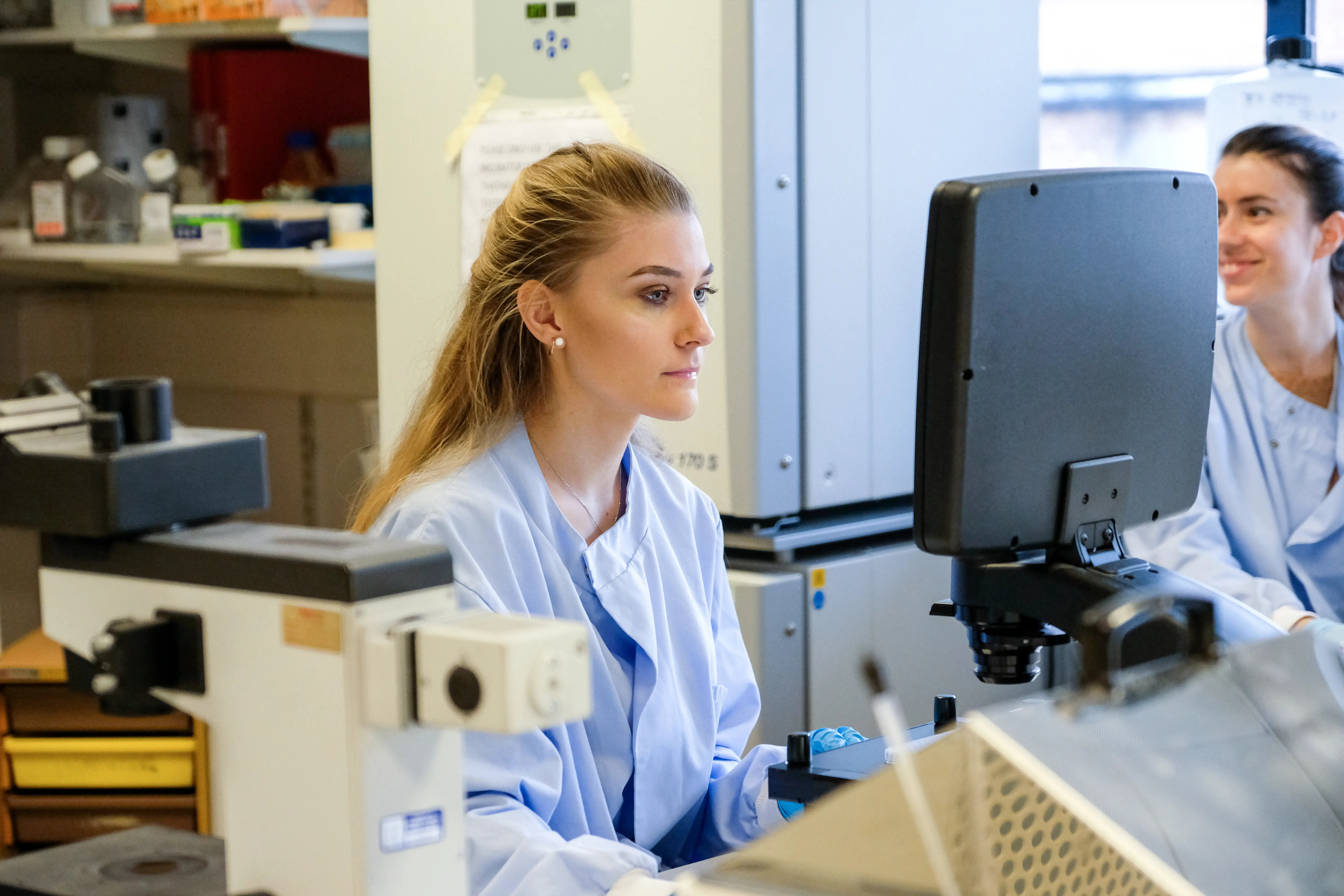 Young female researcher