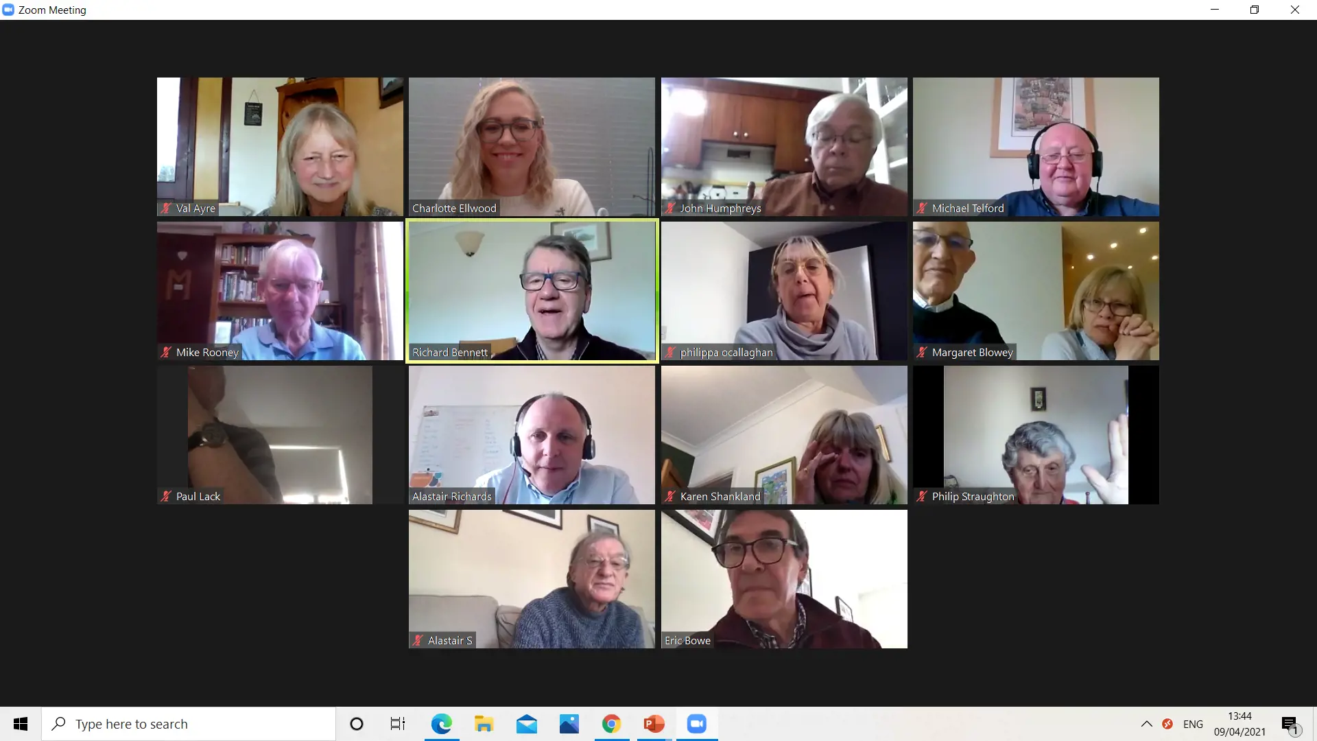 Rotaries zoom meeting 