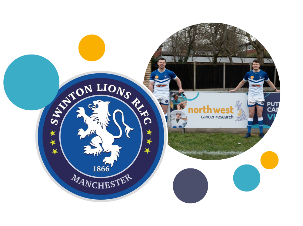 Swinton Lions logo and team members 