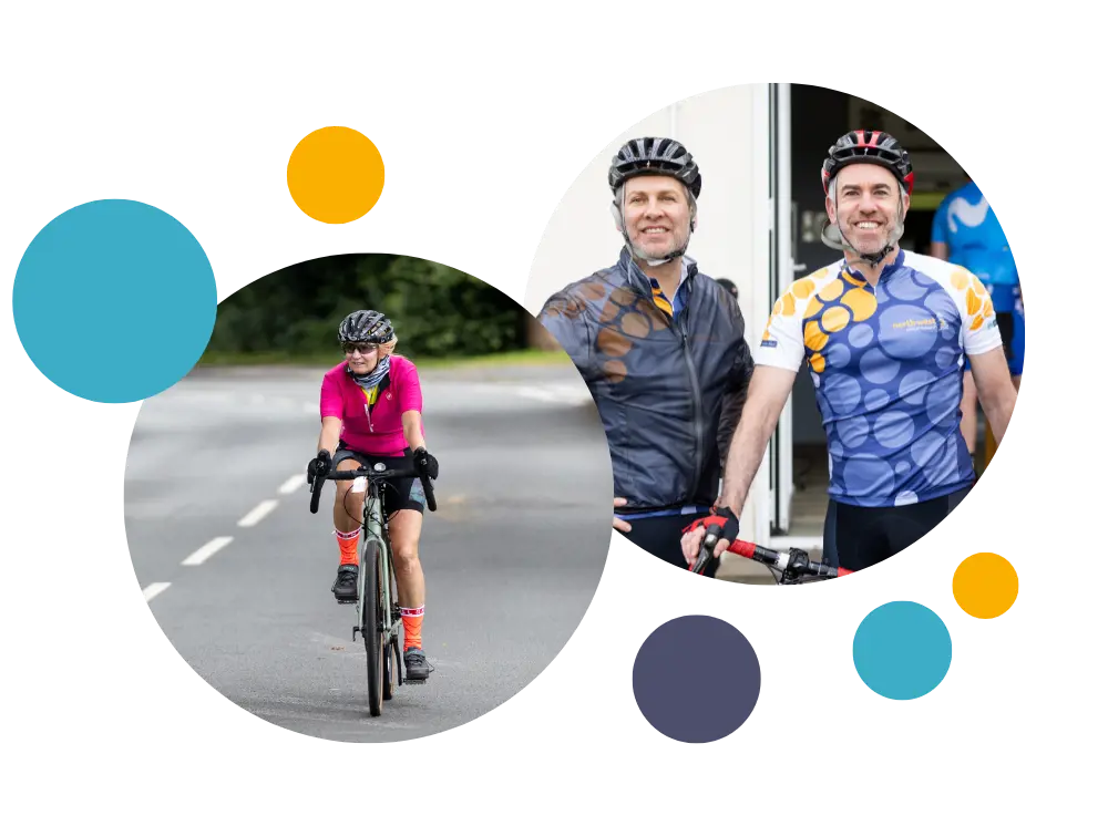 Cycle of Hope participants and BTR Team in 2021 