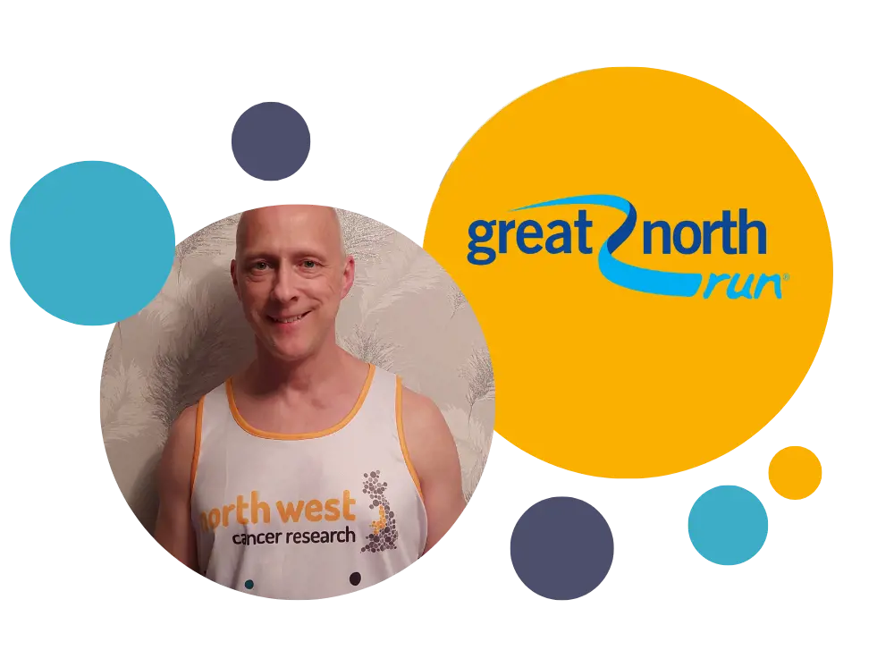 Paul Russell in running shirt 
