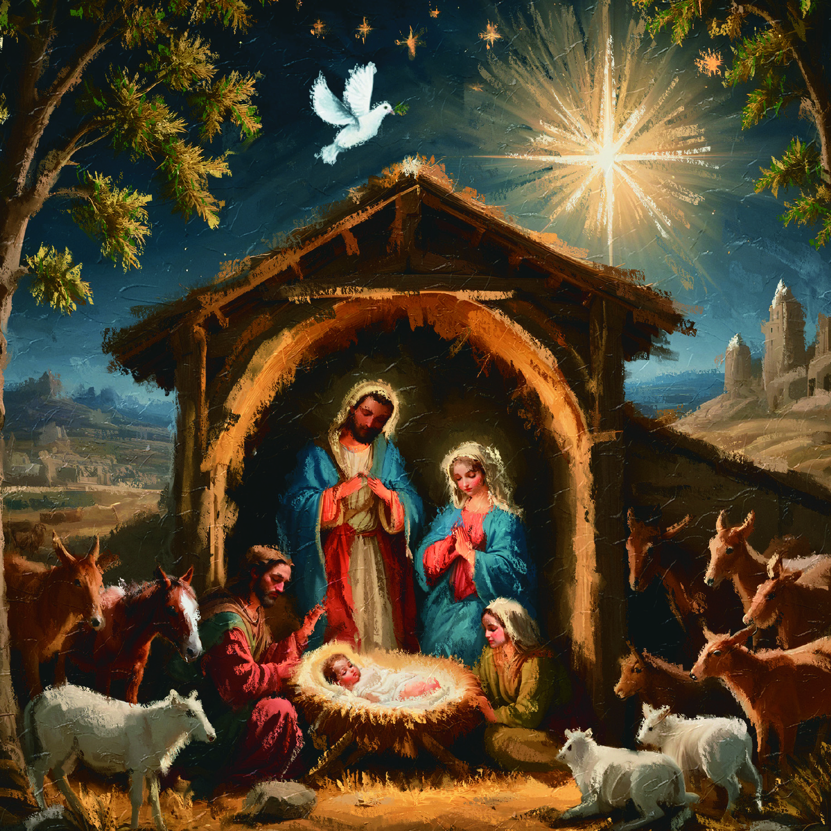 Adoration Of The Shepards